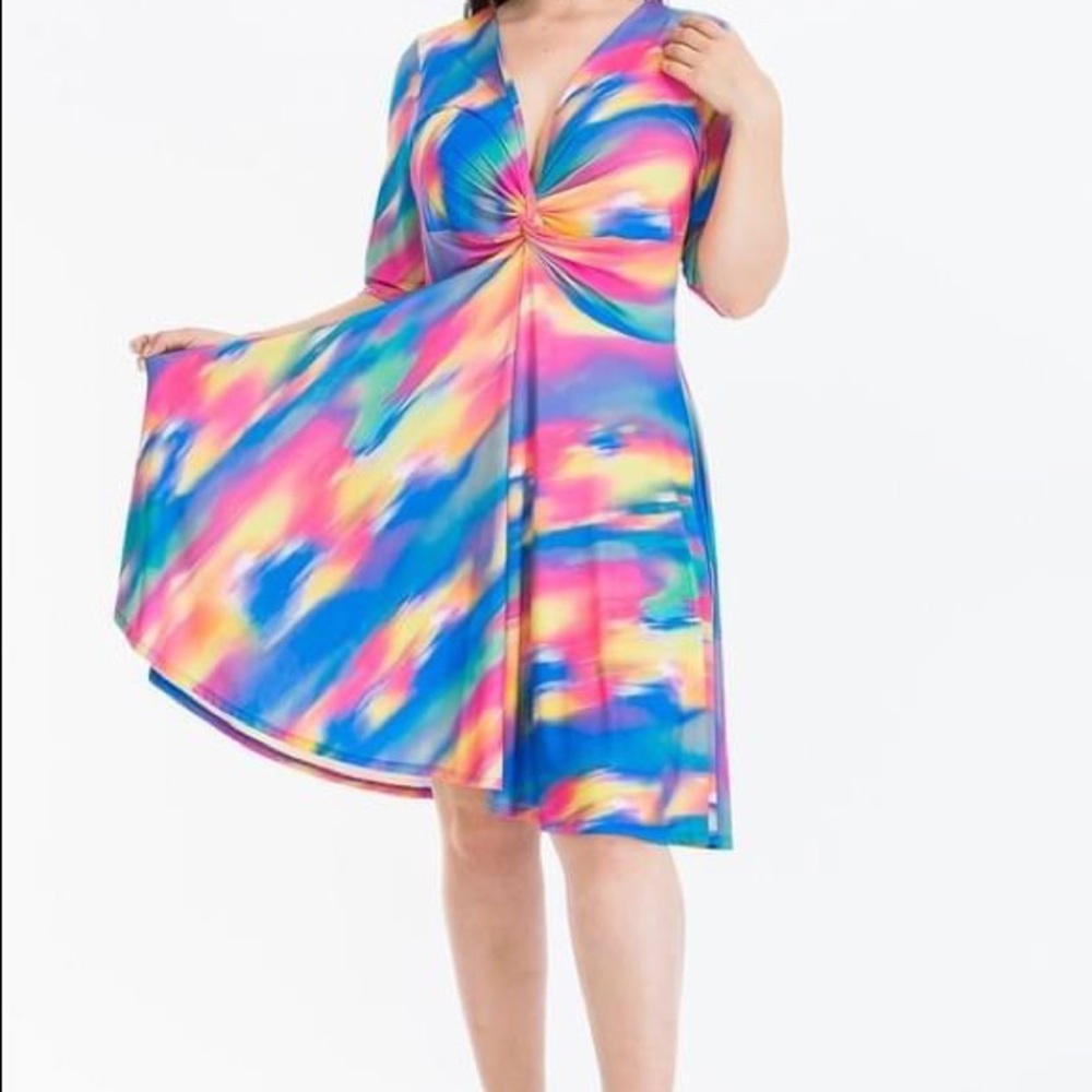 The That’s Too Much Swirl Plus Dress